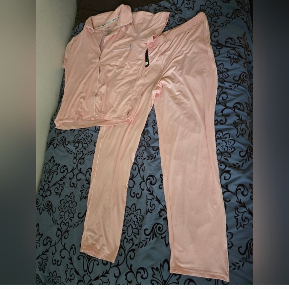 Nine West Light Pink Pajama Set